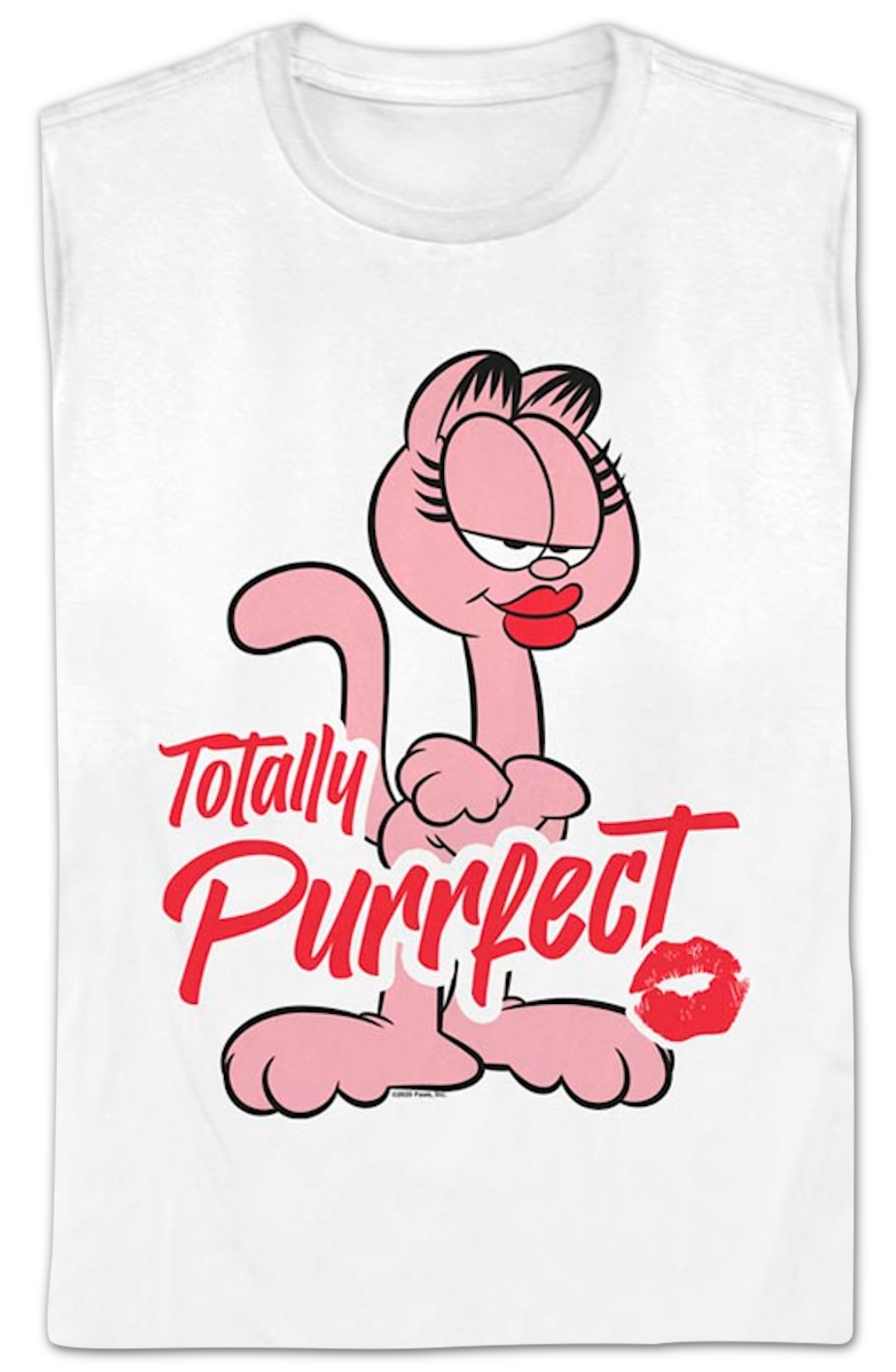 Womens Totally Purrfect Garfield Shirt