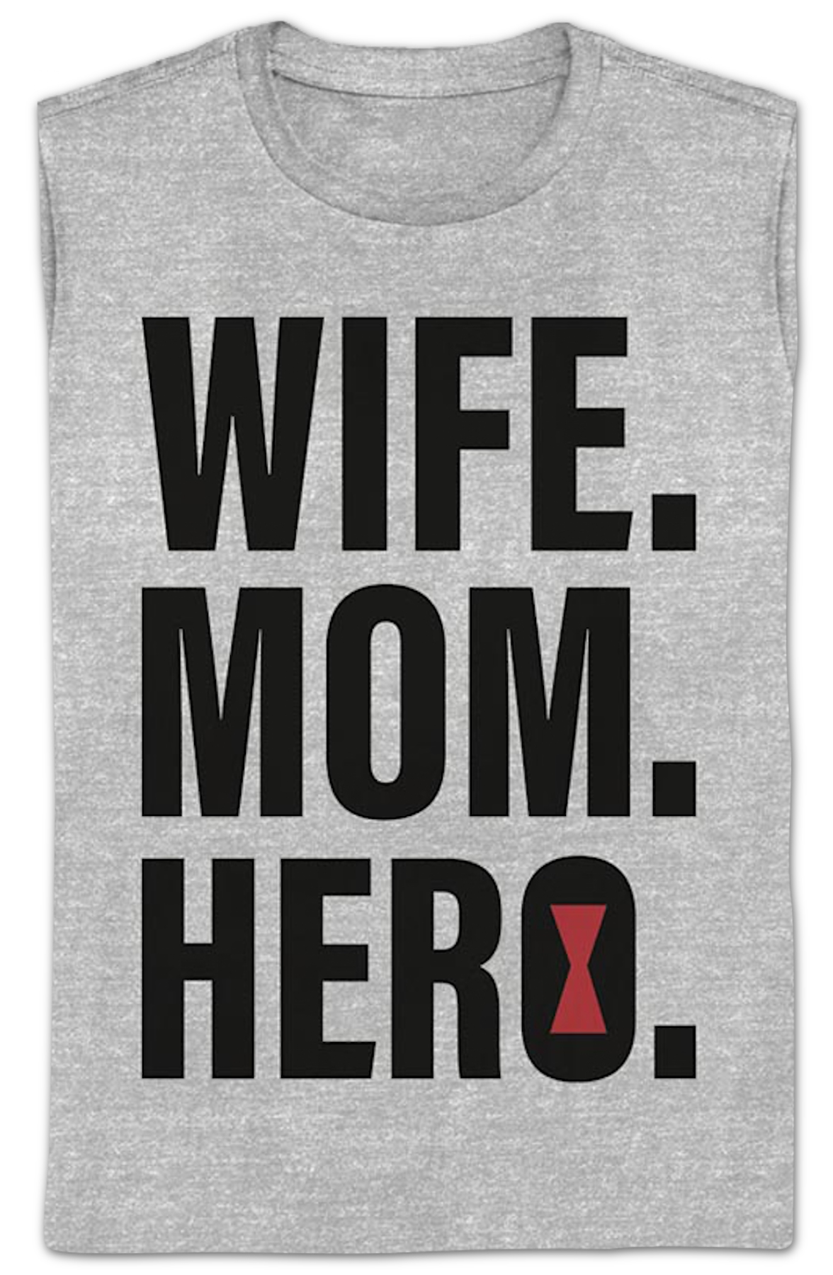 Womens Wife Mom Hero Black Widow Marvel Comics Shirt