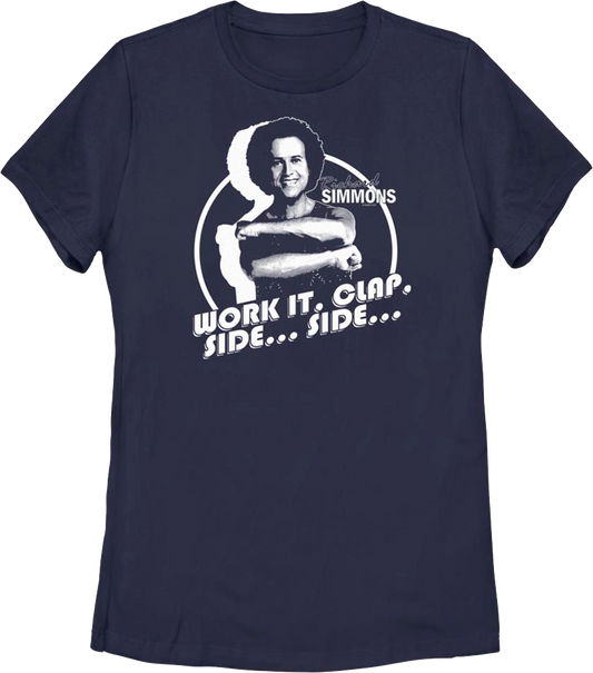 Womens Work It Richard Simmons Shirt