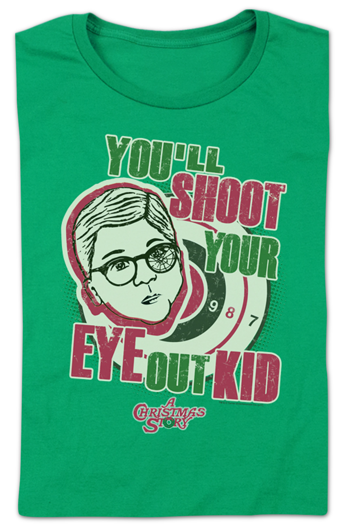 Womens You'll Shoot Your Eye Out Christmas Story Shirt