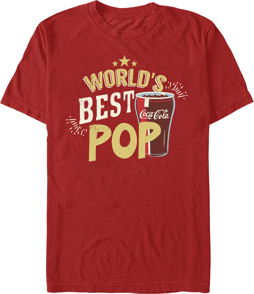 World's Best Pop Coca-Cola T-Shirt