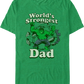 World's Strongest Dad Incredible Hulk Marvel Comics T-Shirt