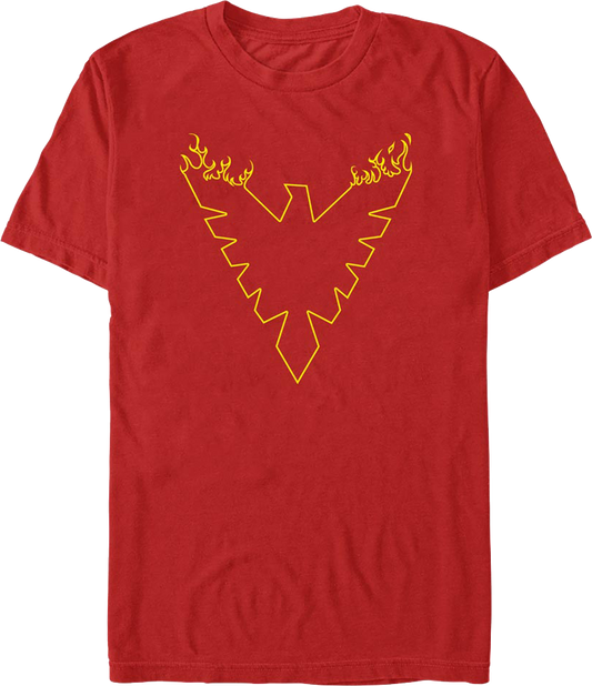 X-Men Dark Phoenix Logo Marvel Comics T-Shirt