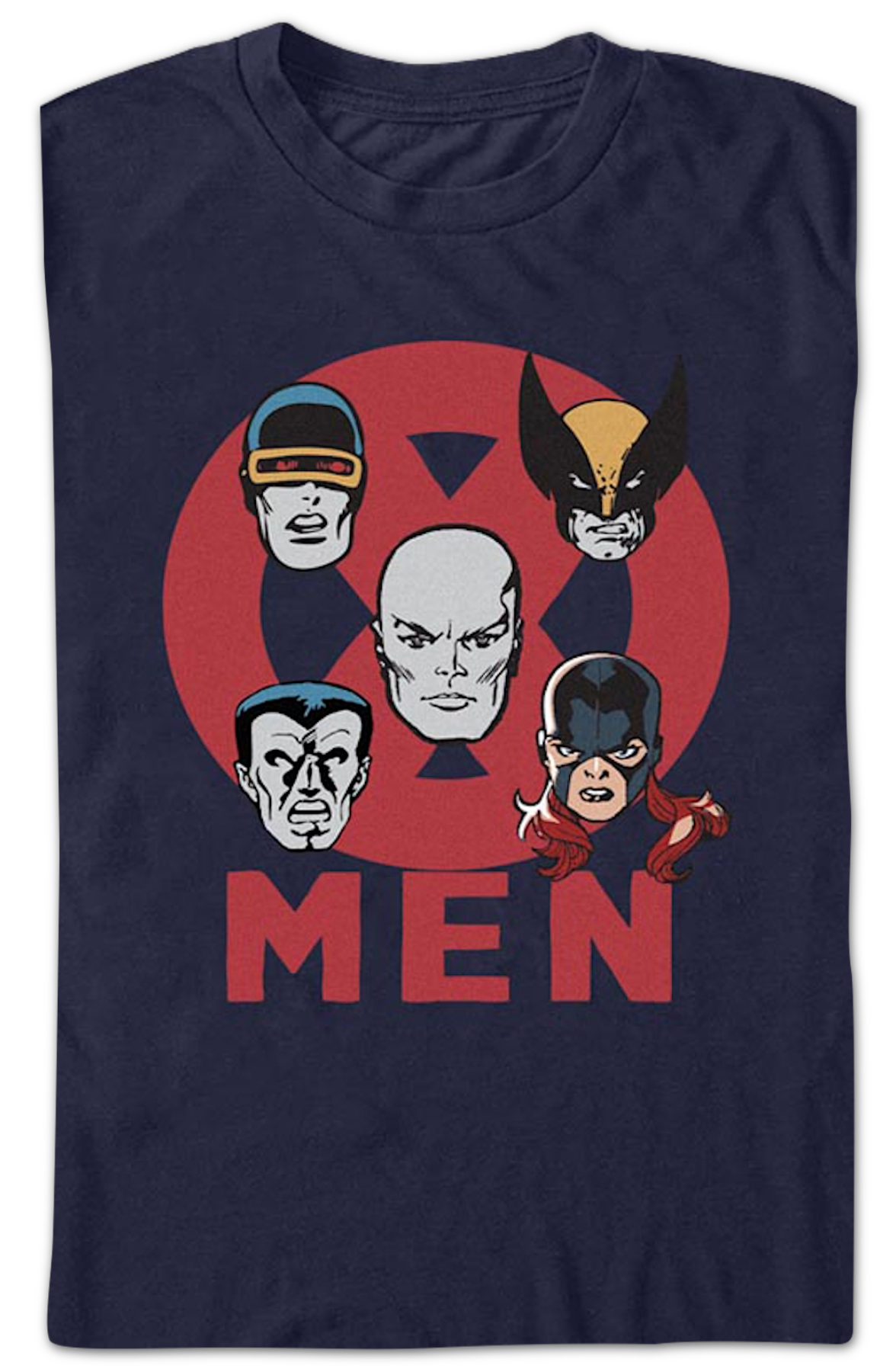 X-Men Hero Heads Marvel Comics T-Shirt