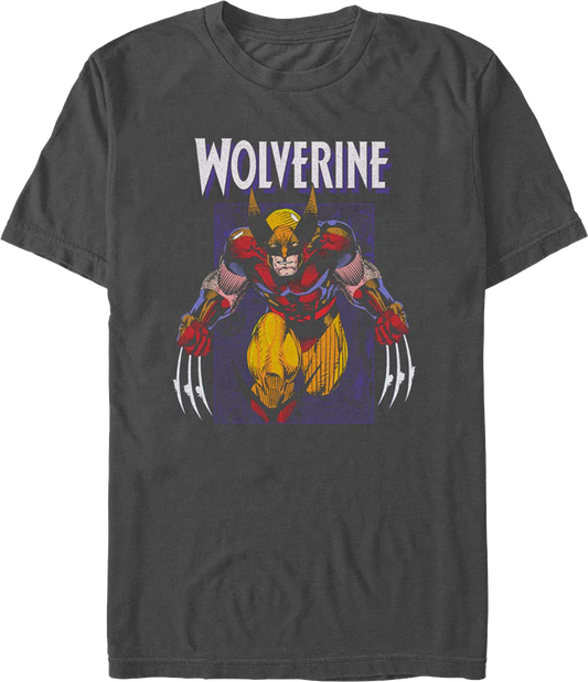 X-Men Wolverine Hero Stance Marvel Comics T-Shirt