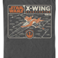 X-Wing Starfighter Schematic Star Wars T-Shirt