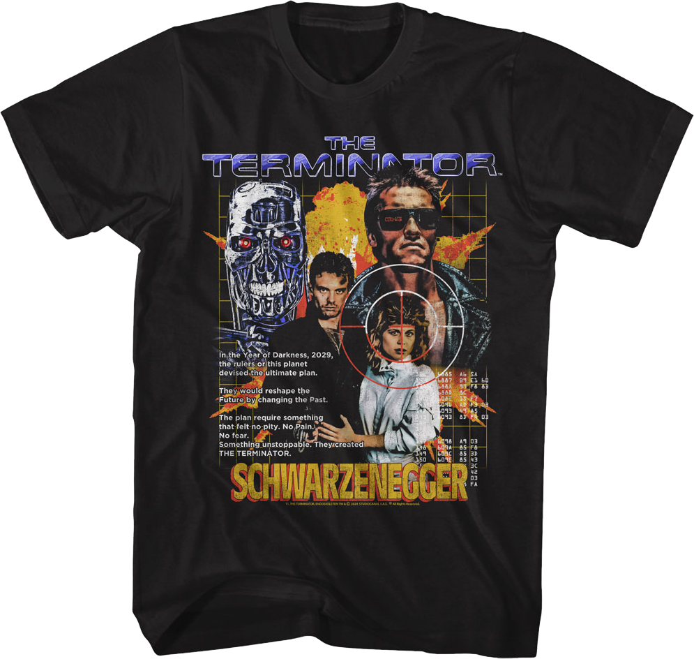 Year Of Darkness Terminator T-Shirt