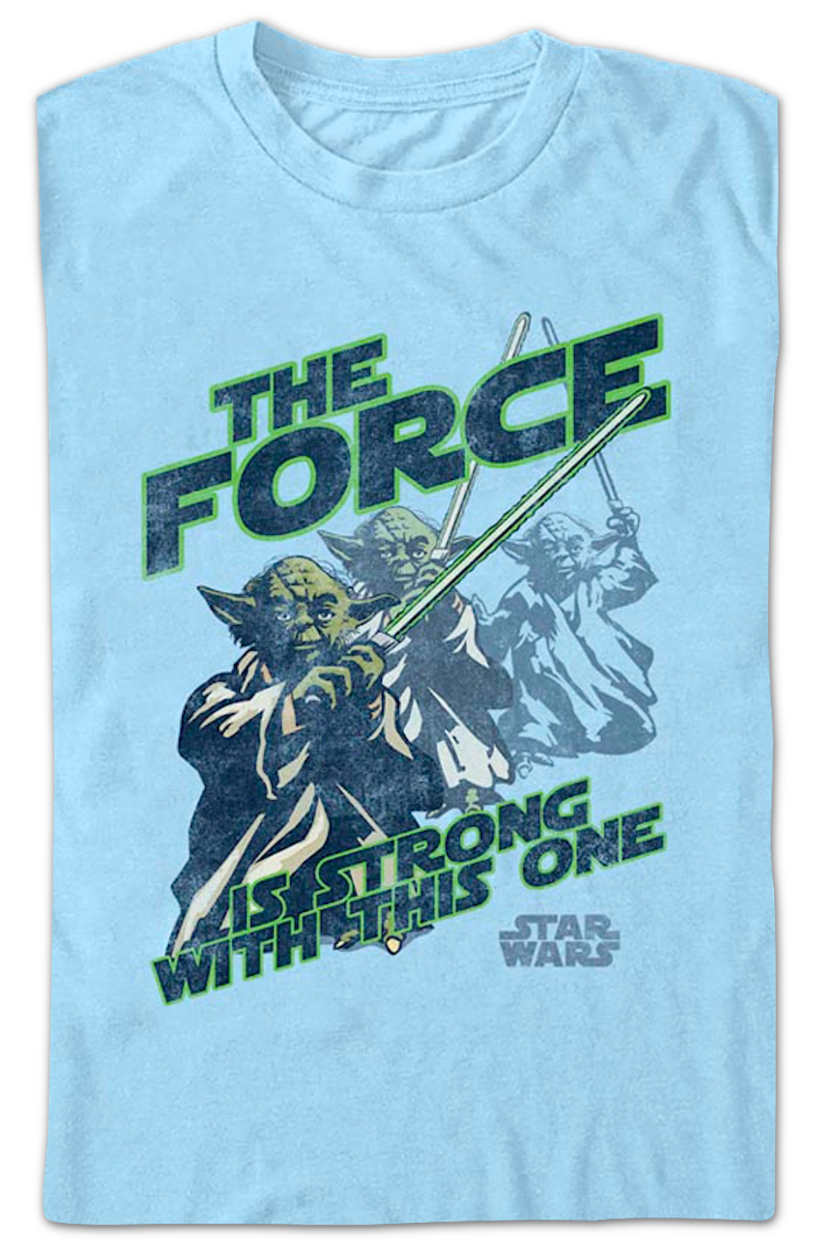 Yoda The Force Is Strong With This One Star Wars T-Shirt