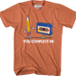 You Complete Me Pencil & Cassette T-Shirt