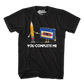 You Complete Me Pencil & Cassette T-Shirt