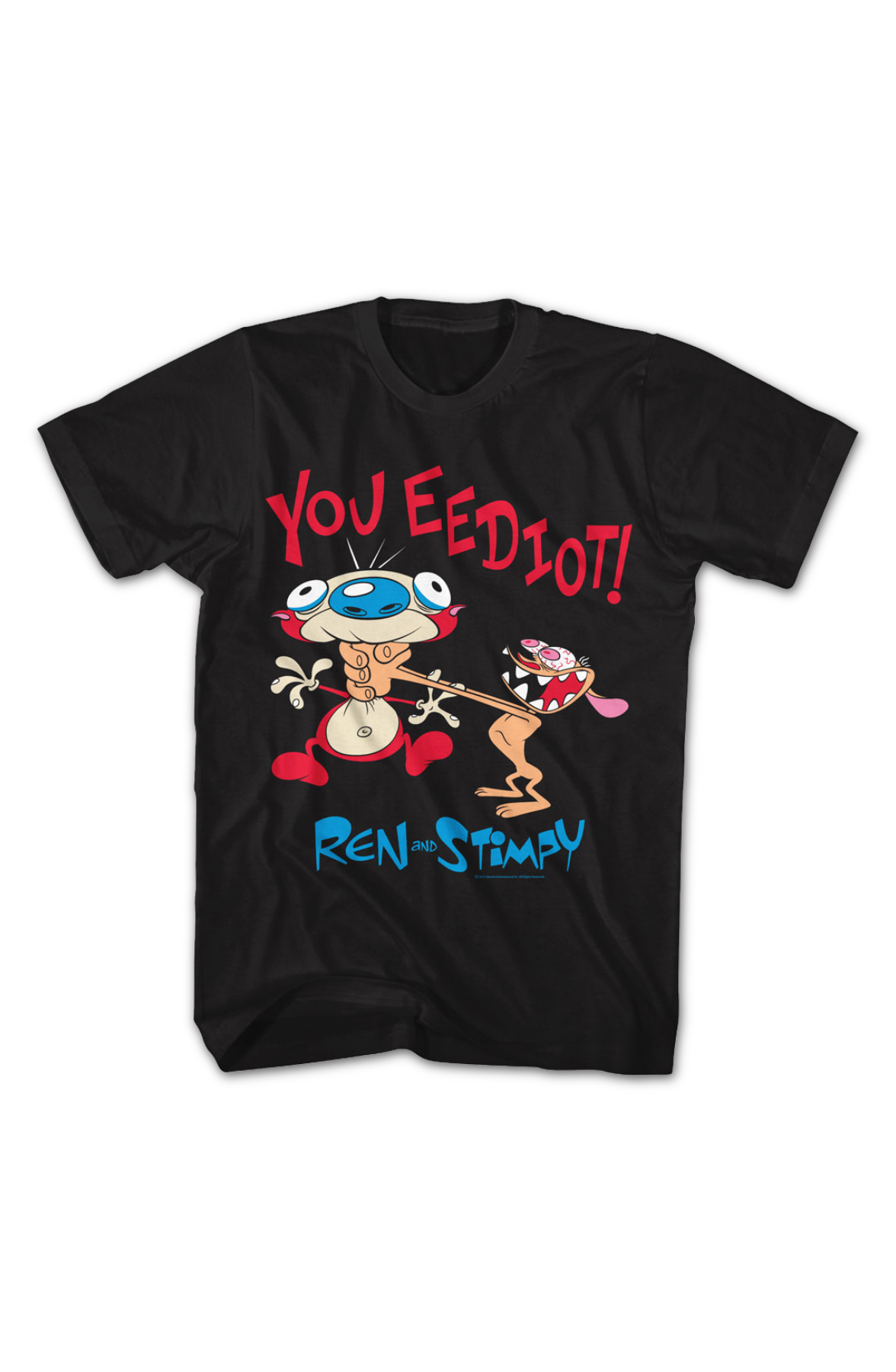 You Eediot Ren And Stimpy T-Shirt