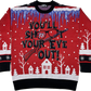 You'll Shoot Your Eye Out Christmas Story Knitted Sweater