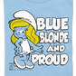 Youth Blue Blonde And Proud Smurfs Shirt