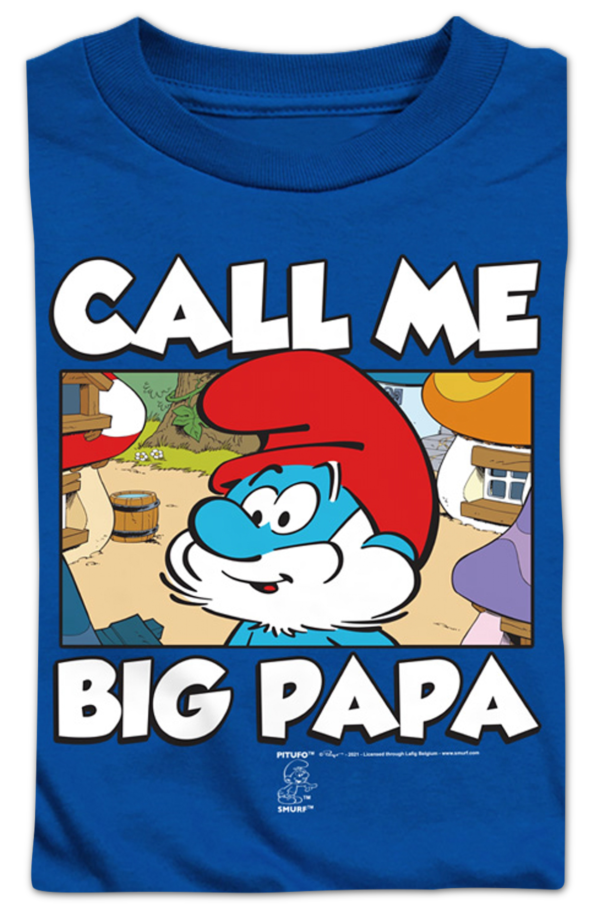 Youth Call Me Big Papa Smurfs Shirt