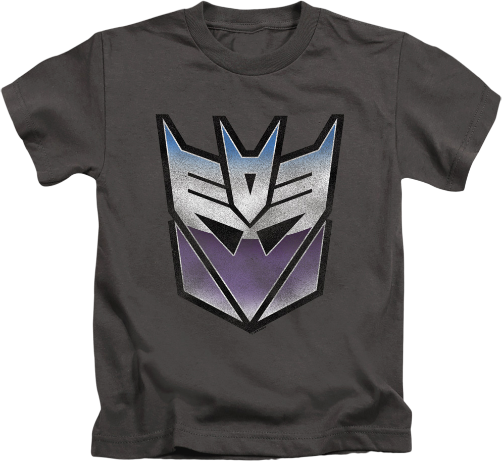Youth Decepticon Vintage Logo Transformers Shirt