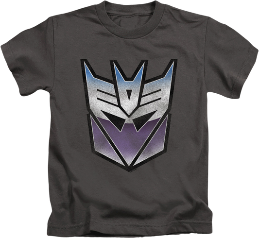 Youth Decepticon Vintage Logo Transformers Shirt