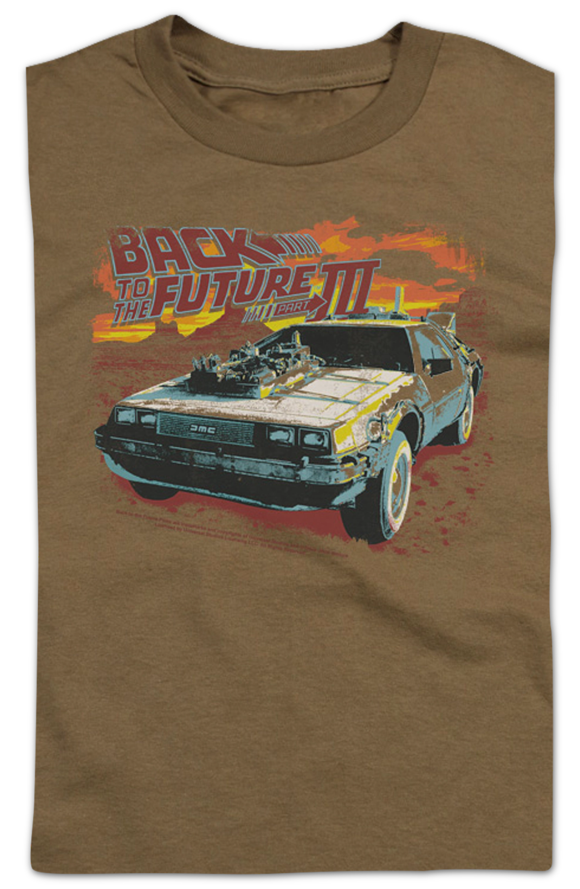 Youth DeLorean Back To The Future Part III Shirt