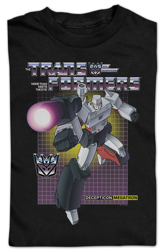 Youth Depecticon Megatron Transformers Shirt