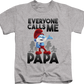 Youth Everyone Calls Me Papa Smurfs Shirt