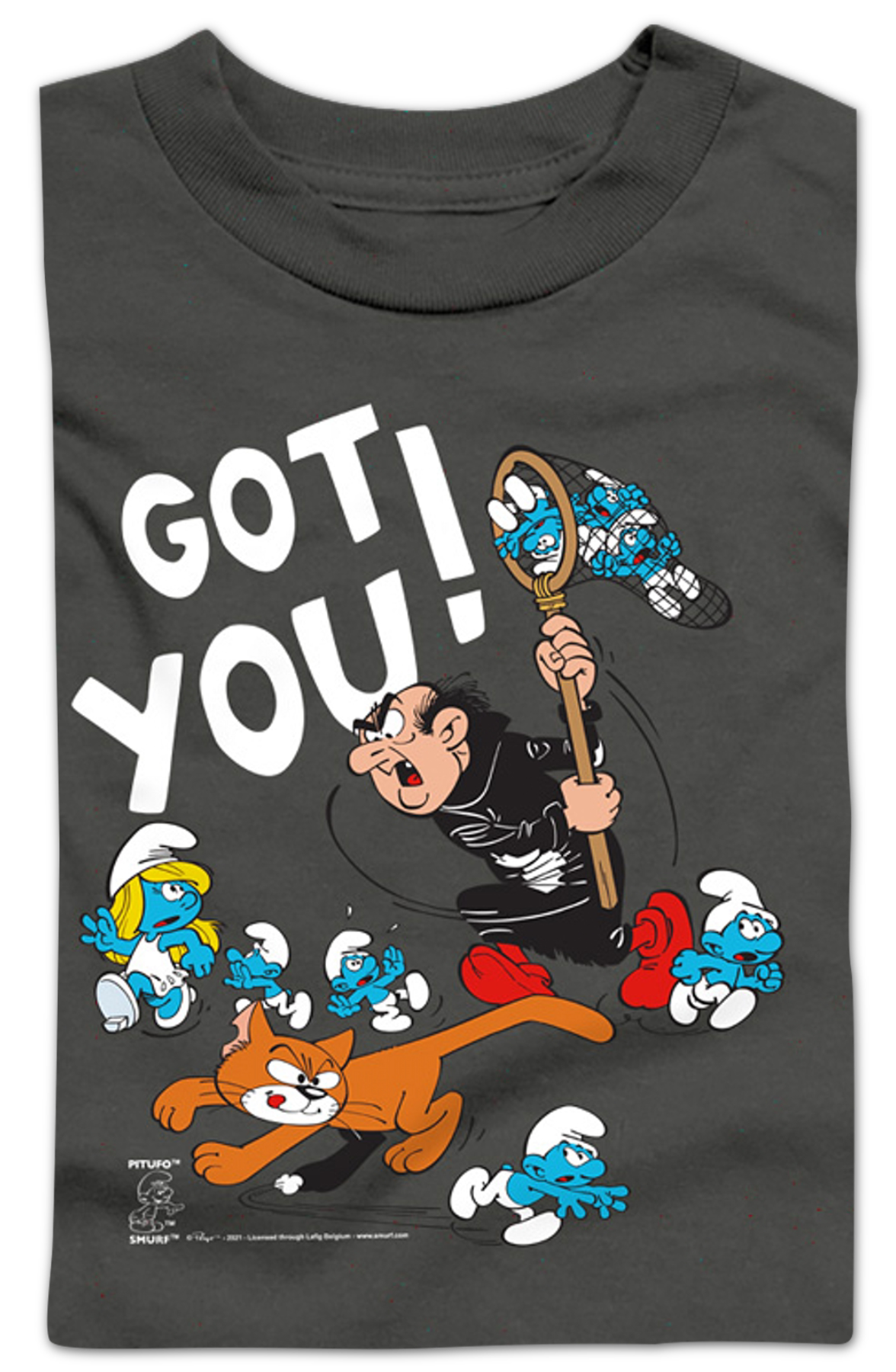 Youth Gargamel and Azrael Got You Smurfs Shirt