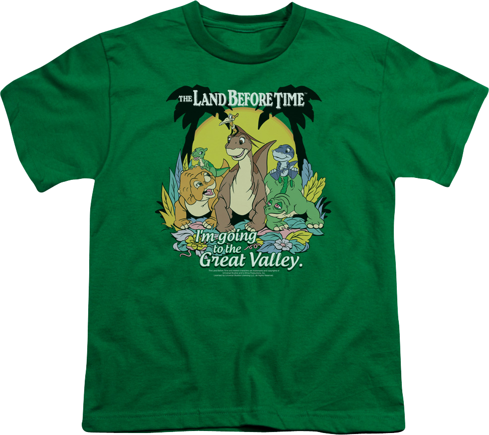 Youth Great Valley Land Before Time Shirt