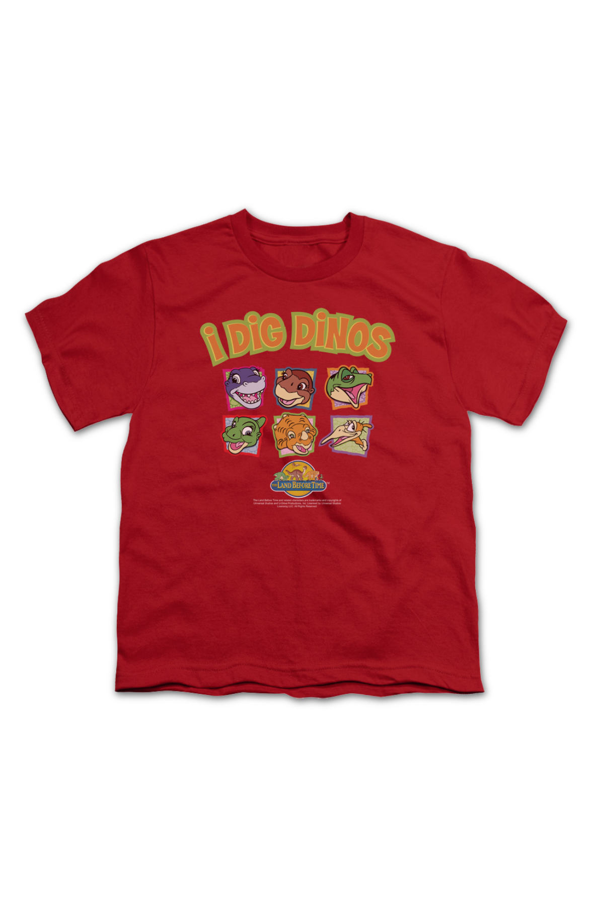 Youth I Dig Dinos Land Before Time Shirt