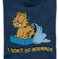 Youth I Don't Do Mornings Garfield Shirt