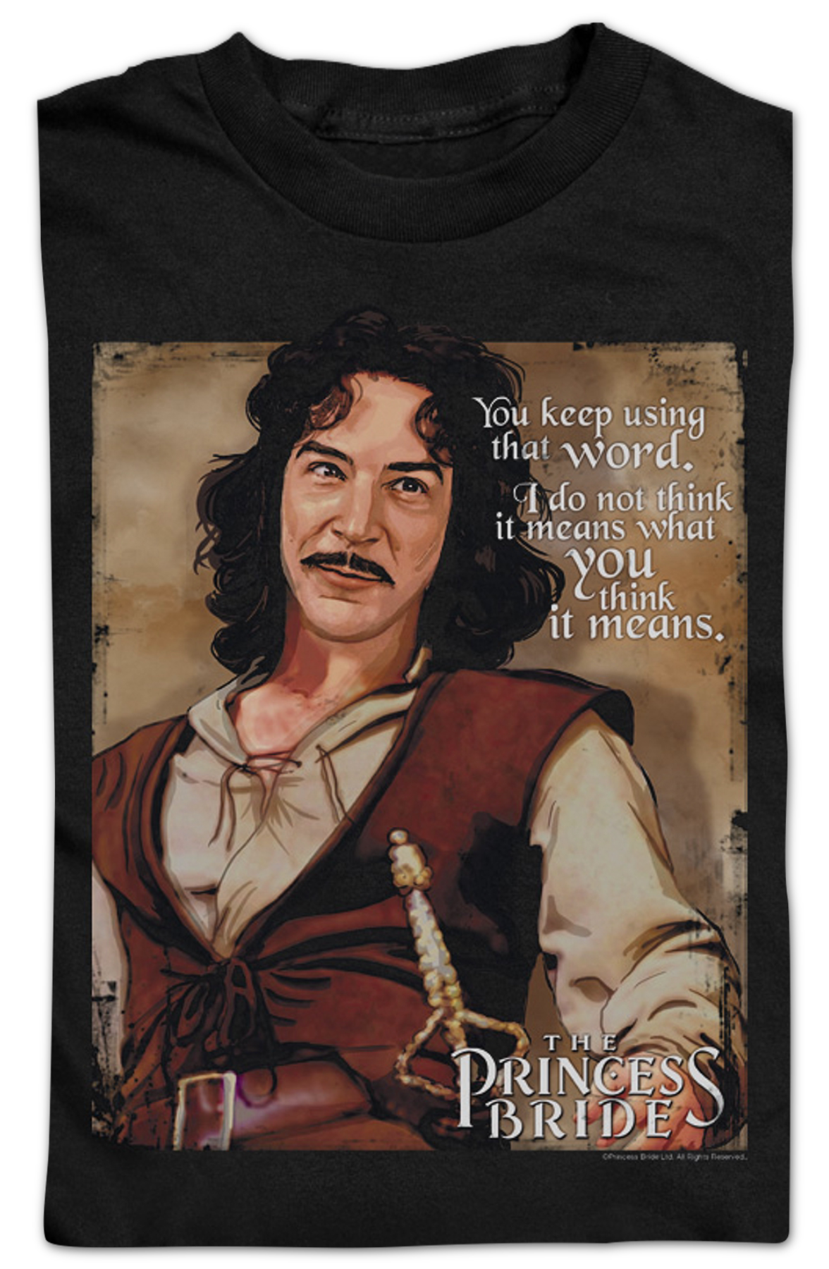 Youth Princess Bride Using That Word Shirt