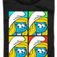 Youth Smurfette Pop Art Smurfs Shirt