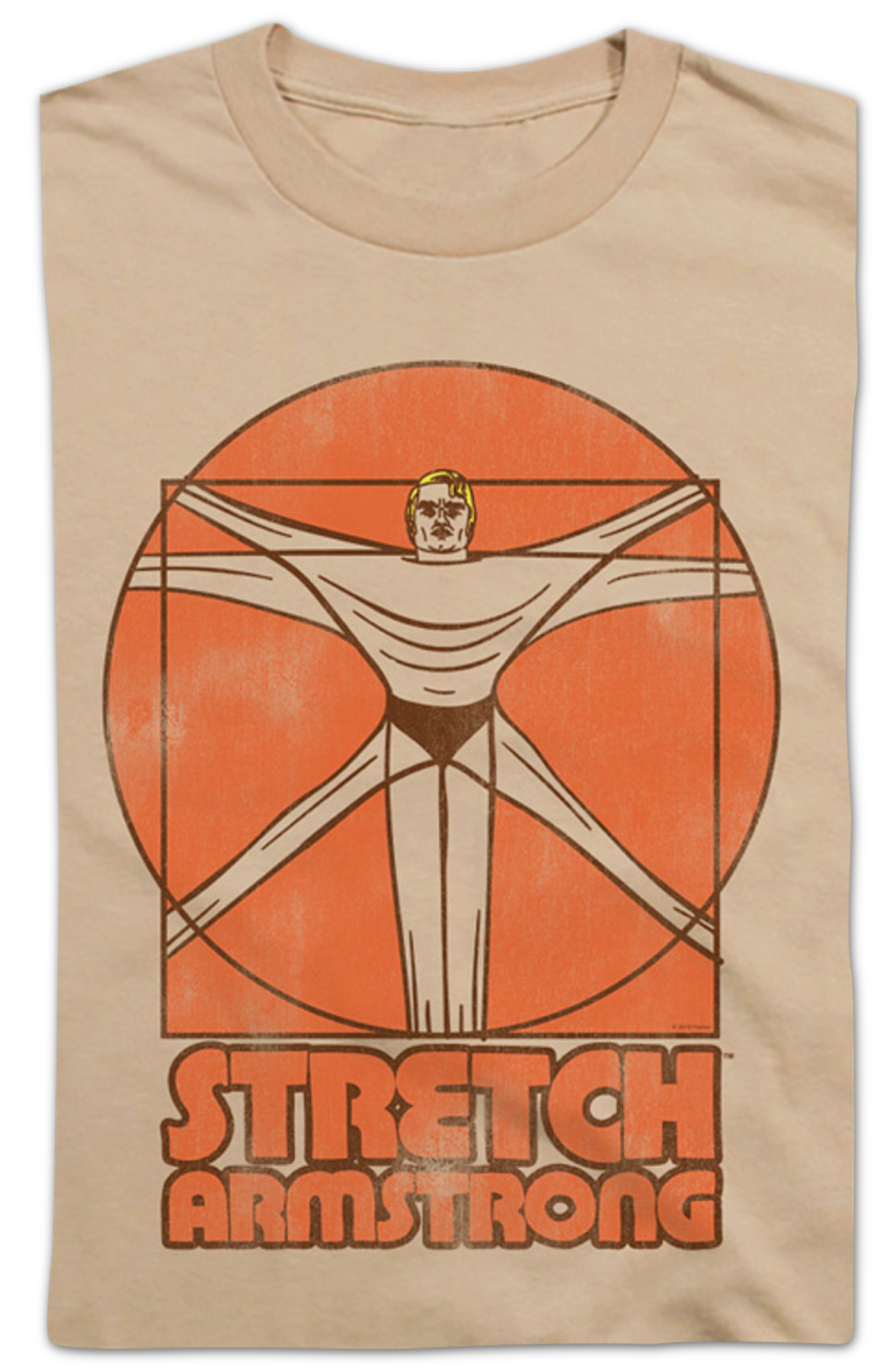 Youth Vitruvian Man Stretch Armstrong Shirt