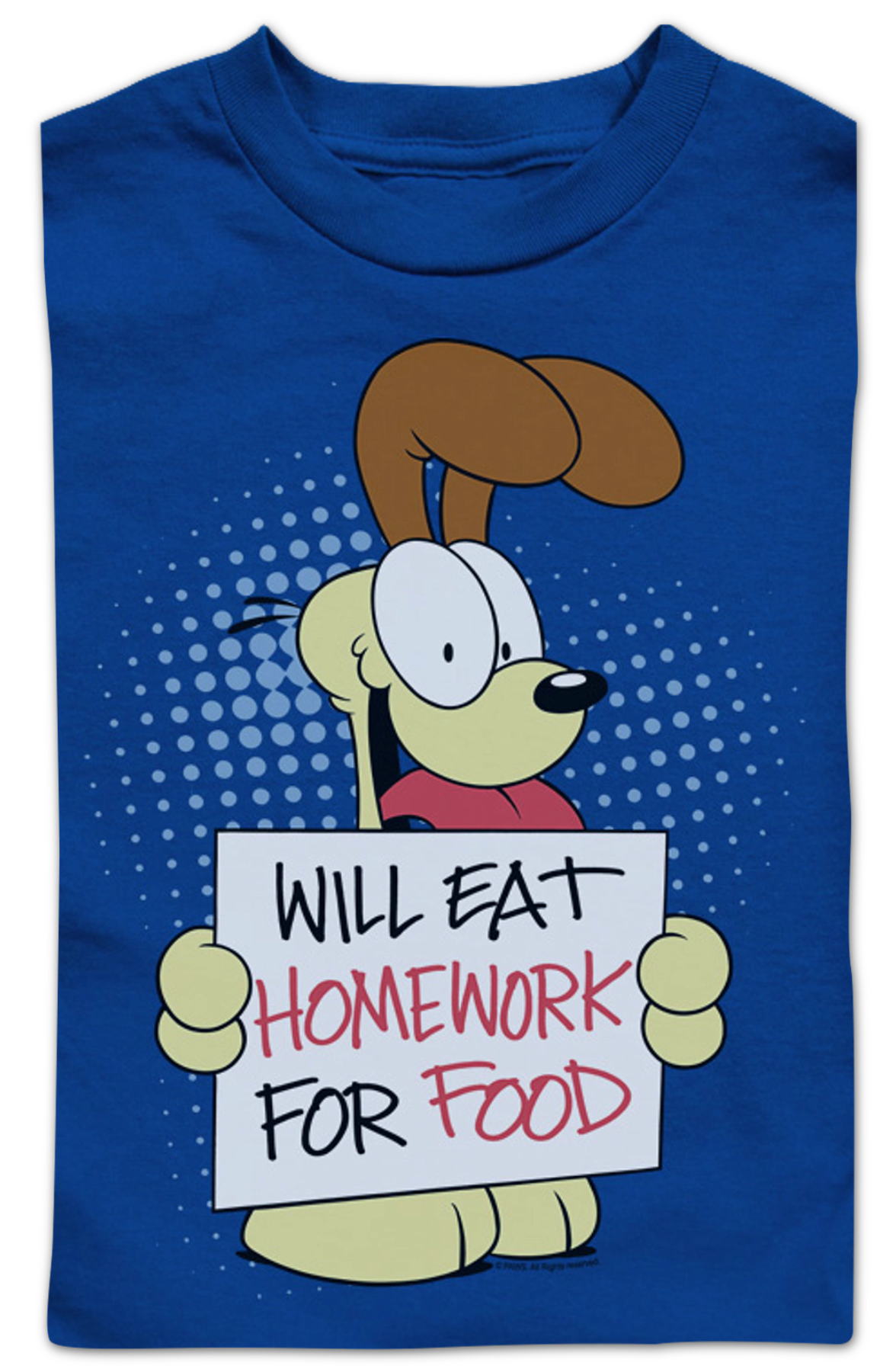 Youth Will Eat Homework Garfield Shirt