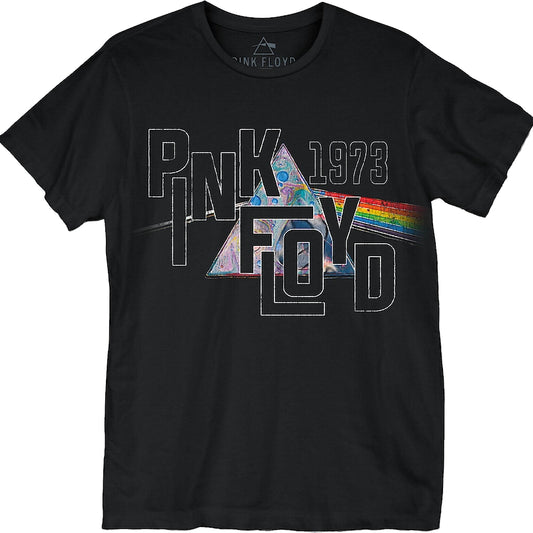 1973 Psychedelic Prism Pink Floyd T-Shirt