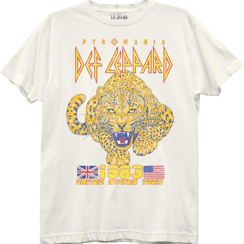 1983 United States Tour Def Leppard T-Shirt