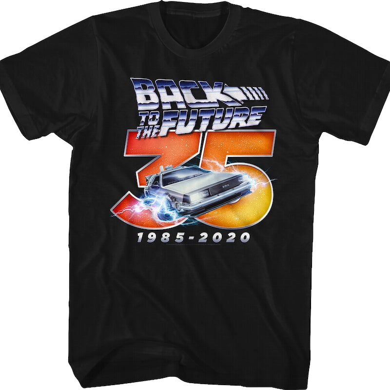 1985-2020 35th Anniversary Back To The Future T-Shirt