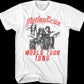 1986 World Tour Motley Crue T-Shirt