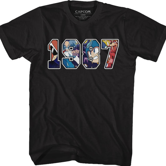 1987 Mega Man T-Shirt