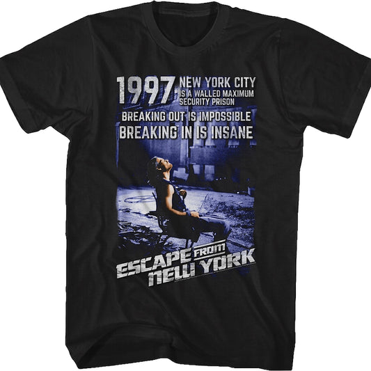 1997 Escape From New York T-Shirt