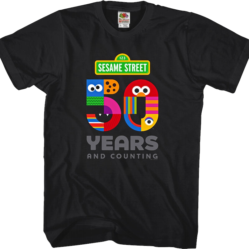 50 Years and Counting Sesame Street T-Shirt