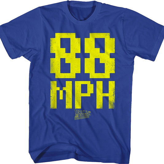 8-Bit 88 MPH Back To The Future T-Shirt