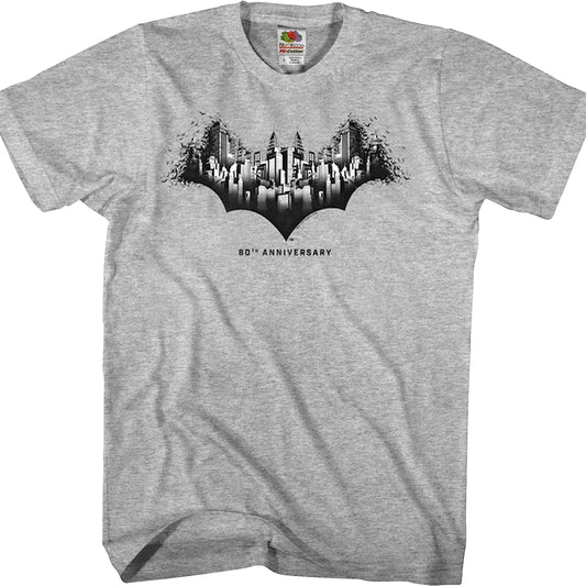 80th Anniversary Batman T-Shirt