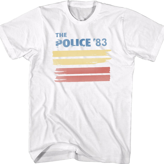 '83 Stripes The Police T-Shirt