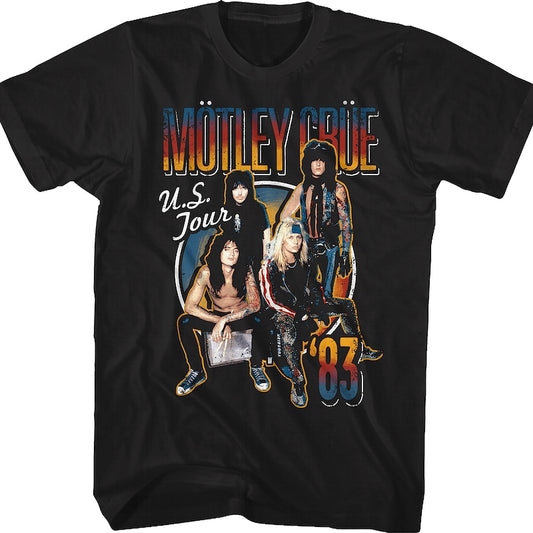 '83 US Tour Motley Crue T-Shirt
