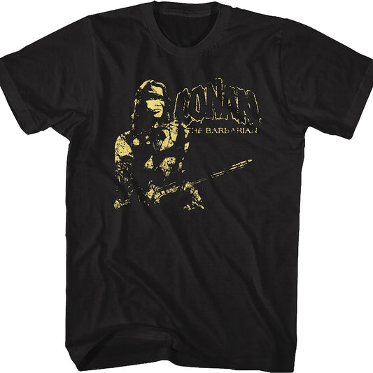 Action Pose Conan The Barbarian T-Shirt