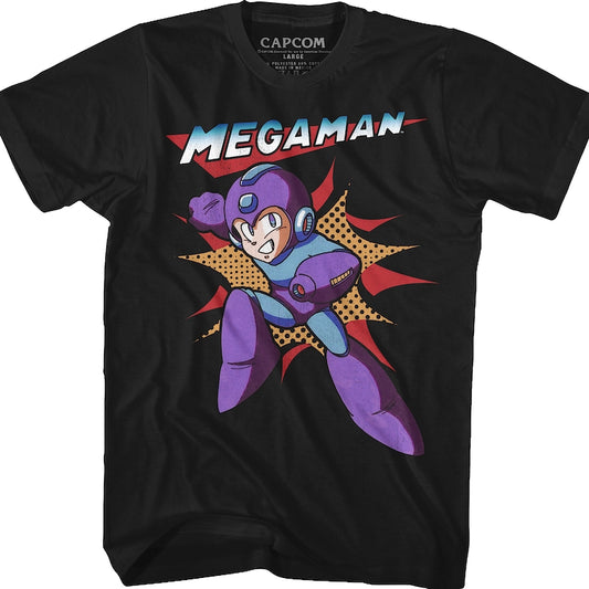Action Pose Mega Man T-Shirt