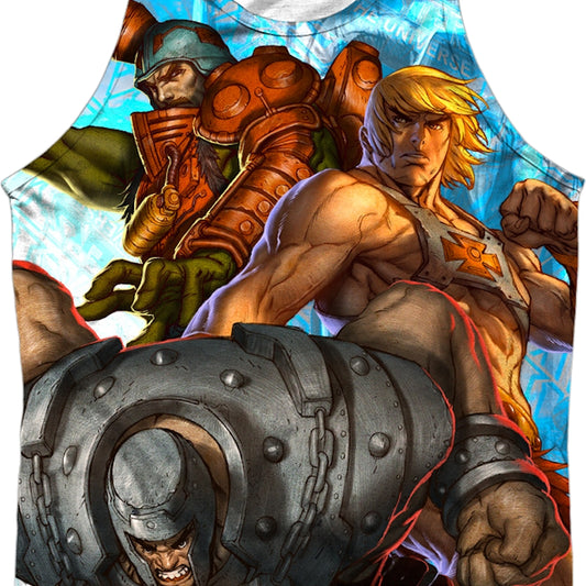 Action Poses Masters of the Universe Tank Top