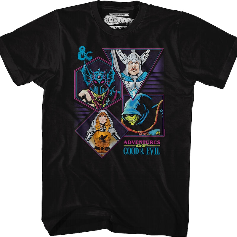 Adventures Of Good & Evil Dungeons & Dragons T-Shirt