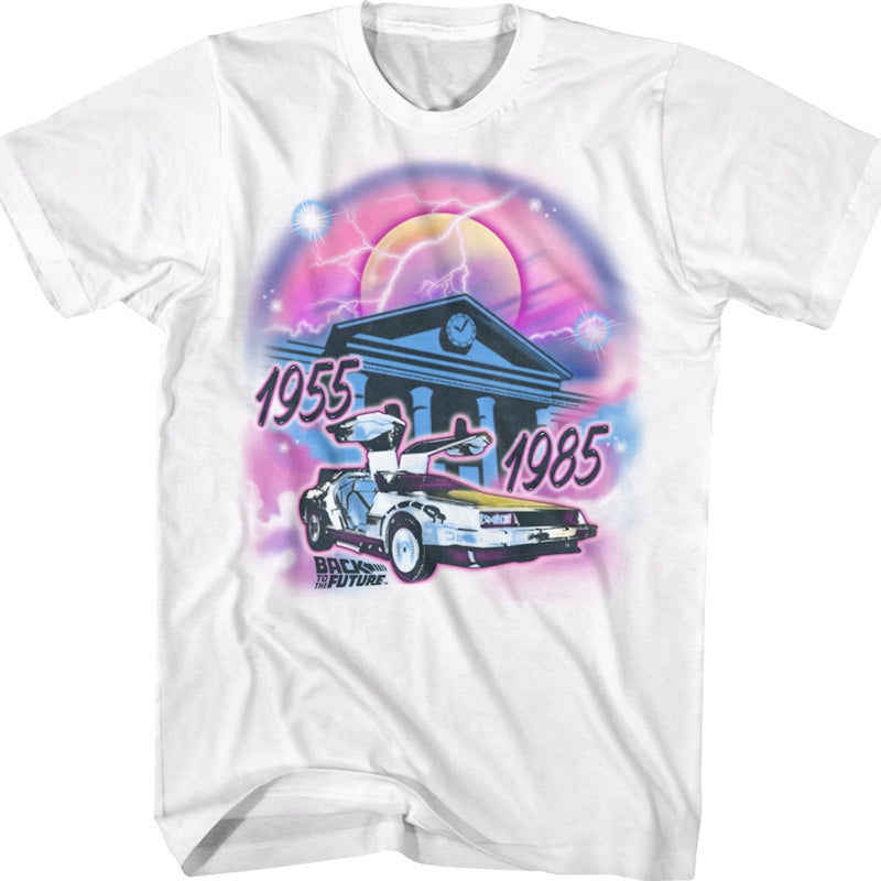 Airbrush Back To The Future T-Shirt