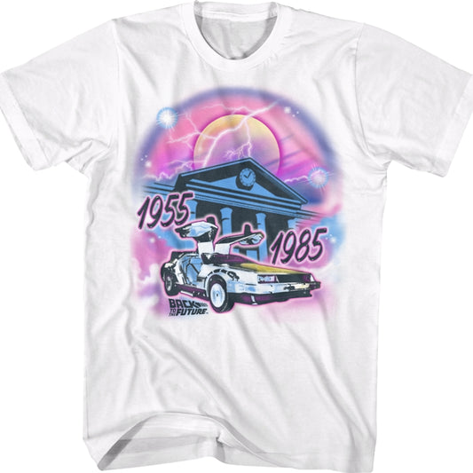 Airbrush Back To The Future T-Shirt