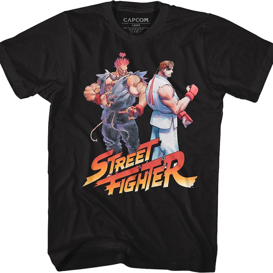 Akuma vs Ryu Street Fighter T-Shirt