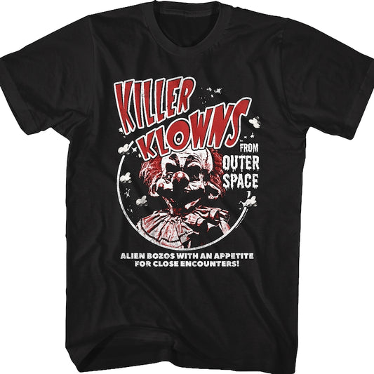 Alien Bozos Killer Klowns From Outer Space T-Shirt